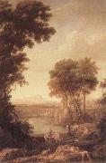 Claude Lorrain Moses Rescued from the Waters France oil painting artist